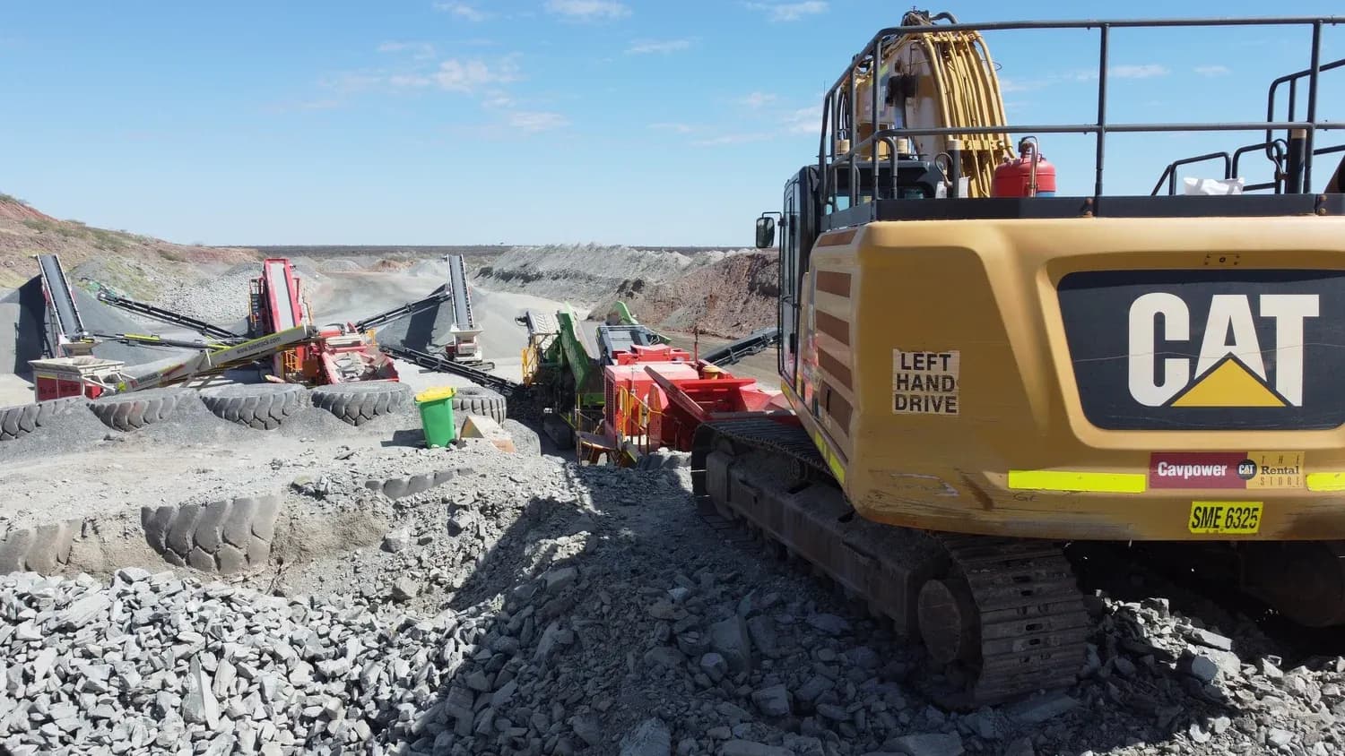 Crushing and screening plant