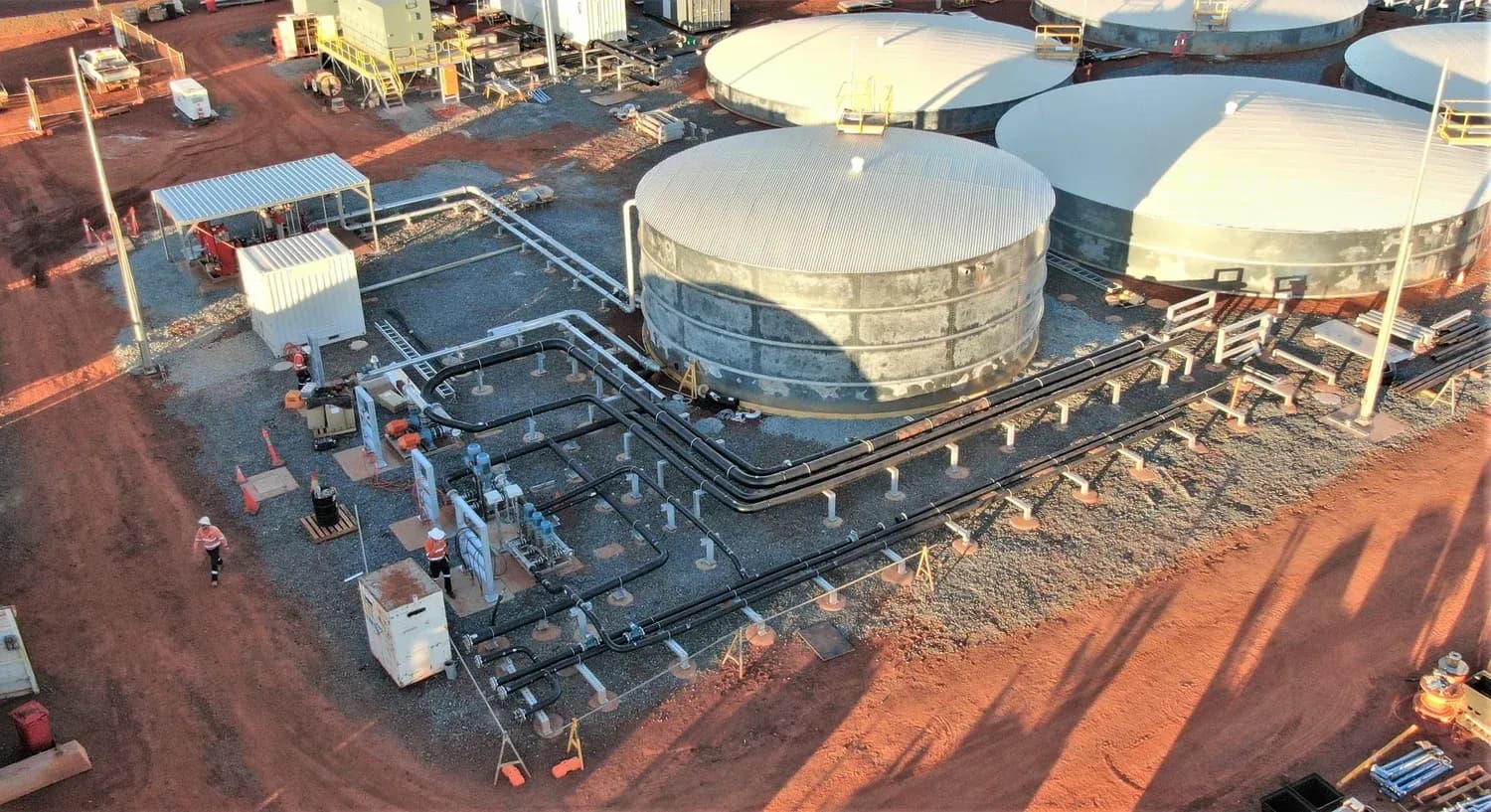 Water treatment and storage facility